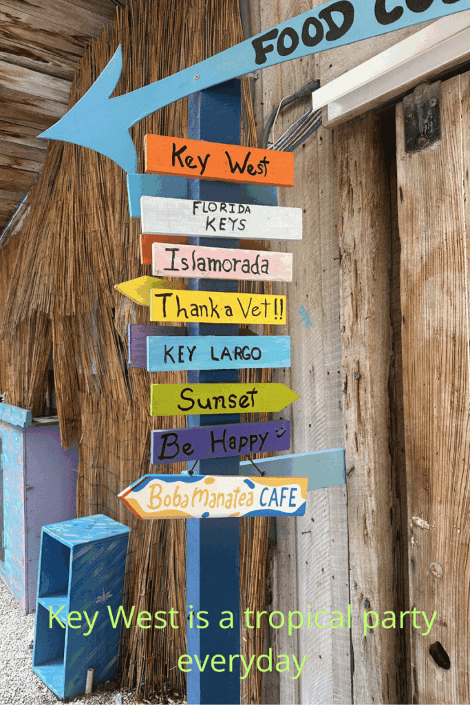 Key West is a tropical party everyday