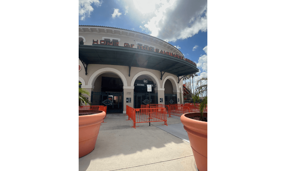 Ed Smith Stadium in Sarasota Florida