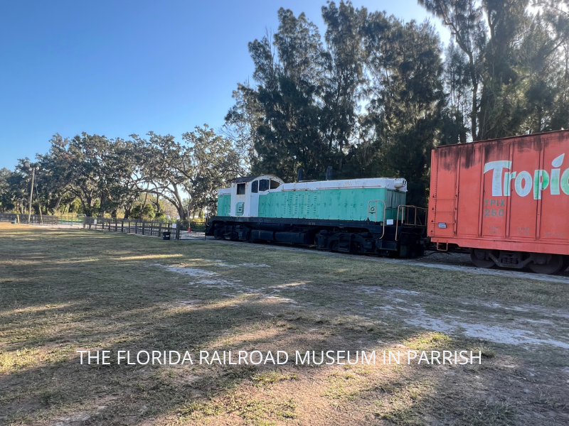 FLORIDA RAILROAD MUSEUM IN PARRISH FLORIDA