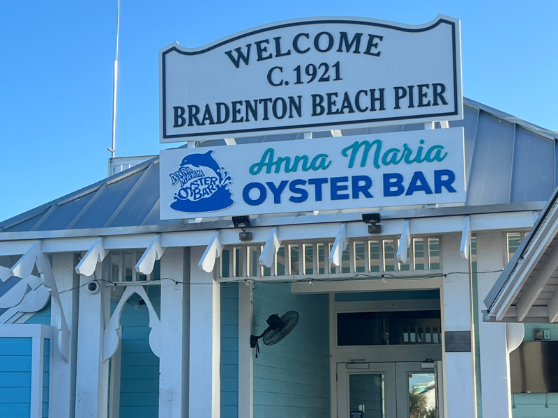 Bridge Street pier Anna Maria Island Manatee County Florida