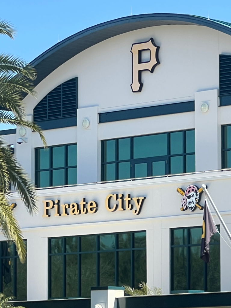 PITTSBURGH PIRATES WINTER HOME IS IN BRADENTON FLORIDA