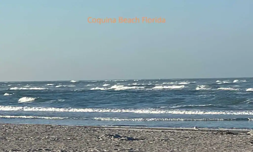 Coquina Beach Anna Maria Island At top beach in Florida