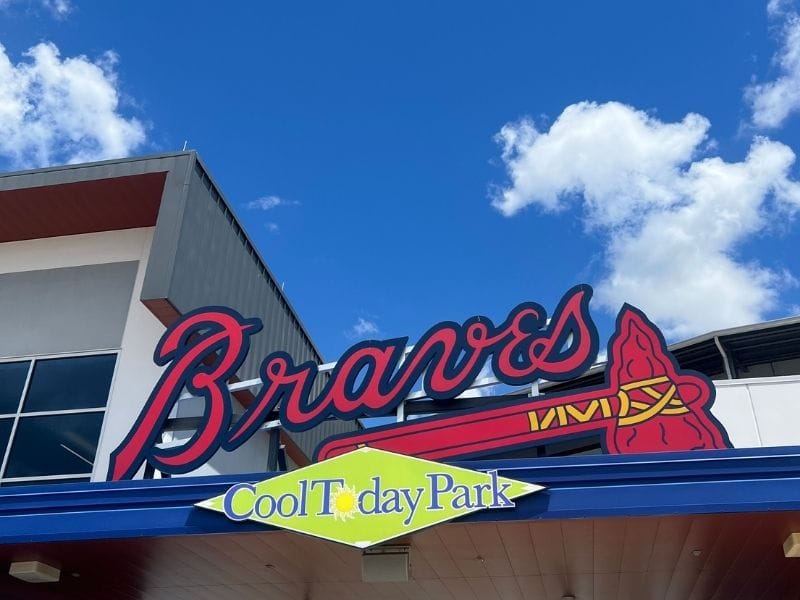 Cool Today Park spring training home of the Atlanta Braves
