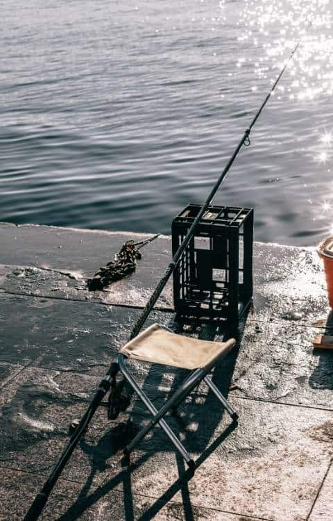 Pier fishing