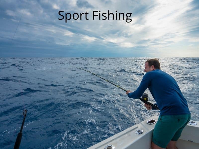 Sport fishing in Florida is fun